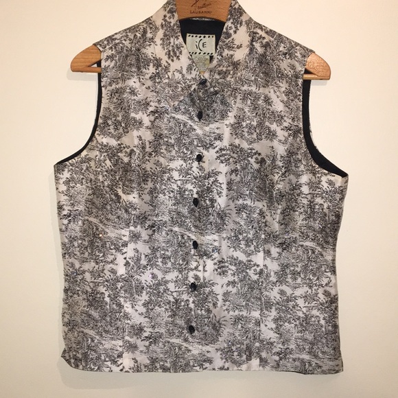 Silk Beaded Blouse - Picture 1 of 3